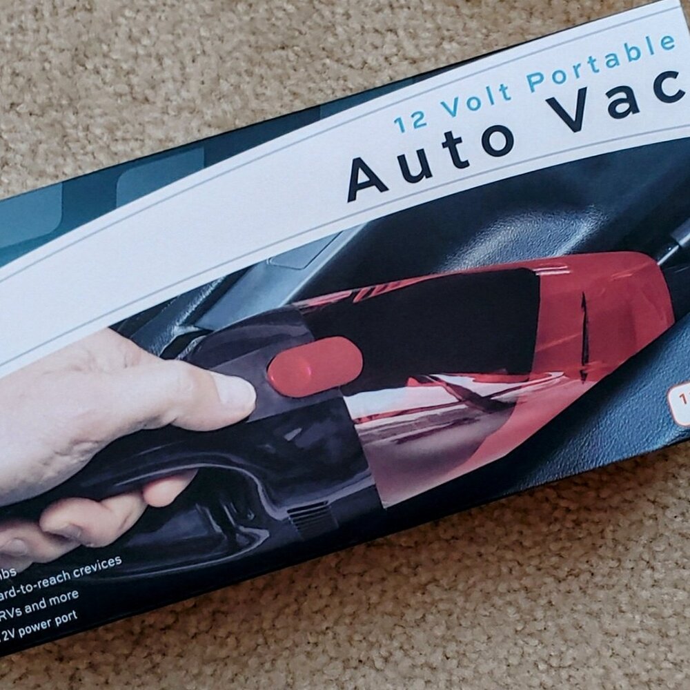 12 Volt Portable Auto Vac - NEW!